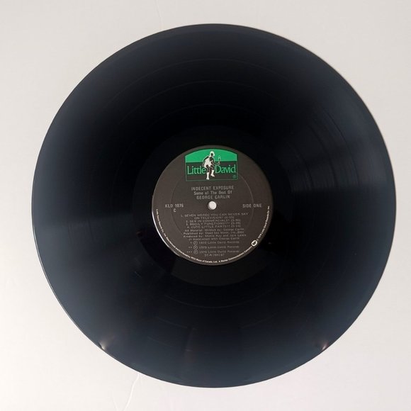 George Carlin Indecent Exposure vinyl record, comedy record, 1978 first pressing - Picture 7 of 10